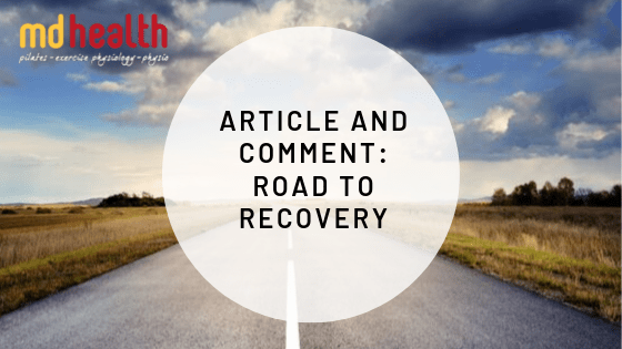 Article and Comment – Road to Recovery