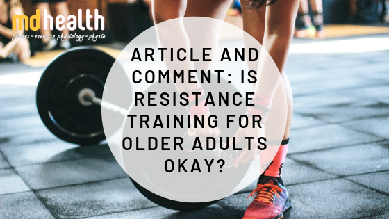 is resistance training for older adults okay