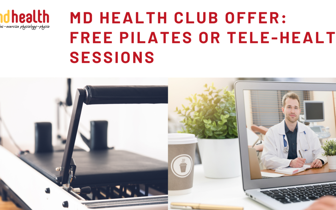 free pilates and free telehealth