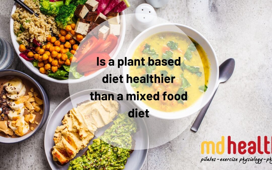 Is a plant based diet healthier than a mixed food diet